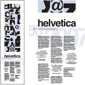 helvetica poster